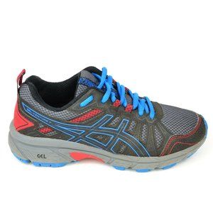 ASICS GEL-Venture 7 Women's Size 4 Gray & Blue Running Shoes 104A072